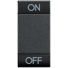 LIVING - COPRITASTO ON OFF 1 MOD - BTICINO L4911AGN product photo