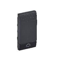 LL - COPRITASTO+CAMPANELLO 1M ANTRACITE - BTICINO L4915DN - BTICINO L4915DN - BTICINO L4915DN product photo