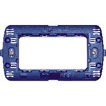 LIVING LIGHT - SUPPORTO UNICO 4 POSTI LIVING LIGHT TECH LN4704 - BTICINO LN4704 product photo