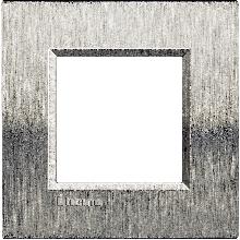 LL - PLACCA 2P ACCIAIO SPAZZOL - BTICINO LNA4802ACS product photo