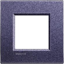 LIVING LIGHT - PLACCA 2P CLUB LNA4802CB - BTICINO LNA4802CB product photo