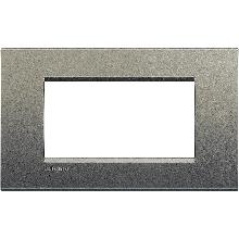 PLACCA LIVING LIGHT AVENUE LNA4804AE BTICINO QUADRA 4 POSTI - BTICINO LNA4804AE product photo