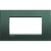 Placca Living Light park LNA4804PK Bticino Quadra 4 posti - BTICINO LNA4804PK - BTICINO LNA4804PK product photo
