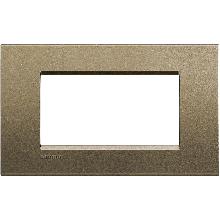LL - PLACCA 4P SQUARE - BTICINO LNA4804SQ product photo