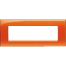 LL - PLACCA 7P ARANCIO - BTICINO LNA4807OD - BTICINO LNA4807OD - BTICINO LNA4807OD product photo