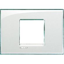 LL - PLACCA 2P ACQUAMARINA - BTICINO LNA4819KA product photo
