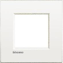 LL - PLACCA 2P BIANCO PURO - BTICINO LNC4802BN product photo