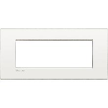 LIVING LIGHT PLACCA 7P BIANCO PURO AIR LNC4807BN - BTICINO LNC4807BN product photo