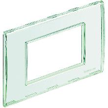 LIVING LIGHT PLACCA 3P PERSONALIZZABILE LND4803KR - BTICINO LND4803KR product photo