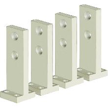 M630/1600ES-ATT.POSTER.PIATTO 4P D.14MM - BTICINO M7951 - BTICINO M7951 - BTICINO M7951 product photo