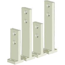 M630/1600ES-ATT.POSTER.PIATTO 4P D.14MM - BTICINO M7961 - BTICINO M7961 - BTICINO M7961 product photo