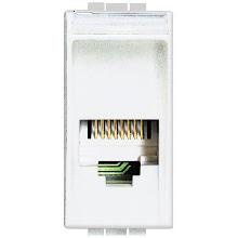 LIGHT - CONNETTORE RJ11 (4/6) TIPO K10 - BTICINO N4258/11N product photo
