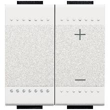 LL - DIMMER CON USCITA 0-10V BIANCO - BTICINO N4410N - BTICINO N4410N - BTICINO N4410N product photo