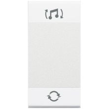 LIGHT - COPRITASTO DIFFUSIONE SONORA - BTICINO N4911BFN product photo