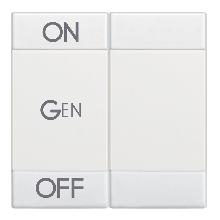 LIGHT - COPRITASTO ON OFF GEN 2 MOD - BTICINO N4911M2AFN product photo