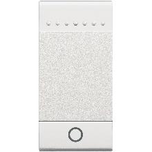 LL - COPRITASTO+LUCE 1M BIANCO - BTICINO N4915AN product photo