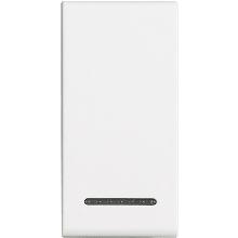 SCS - COPRITASTO LIGHT NEUTRO 1 O 2 FUNZ 1M - BTICINO N4915M product photo