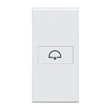 LL - COPRITASTO AX+CAMPANELLO 1M BIANCO - BTICINO N4916D - BTICINO N4916D - BTICINO N4916D product photo