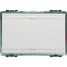 LIGHT - COPRITASTO TRASPARENTE 3 MODULI N4932/3 - BTICINO N4932/3 product photo