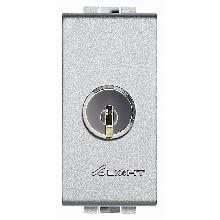 LIGHT TECH - INTERRUTTORE 2P 16A A CHIAVE - BTICINO NT4012 product photo