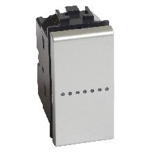 LIVING LIGHT - INTERRUTTORE ASSIALE 1P 10A 1M TECH NT4051N - BTICINO NT4051N product photo