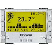 LIGH TECHT CRONOTERMOSTATO A BATTERIE BTICINO - BTICINO NT4451 product photo