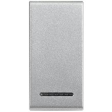 SCS - COPRITASTO LIGHT T NEUTRO 1 O 2FUN 1M - BTICINO NT4915M product photo