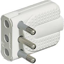 KIT - SPINA CORNER SALVASP.2P+T 16A BIANCO - BTICINO S2466TA - BTICINO S2466TA - BTICINO S2466TA product photo