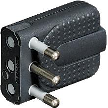 KIT - SPINA CORNER SALVASP.2P+T 16A GRIGIO - BTICINO S2466TG - BTICINO S2466TG - BTICINO S2466TG product photo