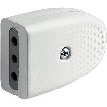 KIT - PRESA VOLANTE 2P+T 10A BIANCA - BTICINO S2672TAE - BTICINO S2672TAE - BTICINO S2672TAE product photo