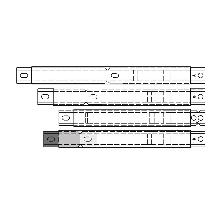 KIT COLLEGAM M630 ORIZ BARRE FINO 630A INT - BTICINO TKC630 product photo