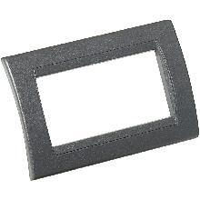 INTERLINK-PLACCA 4P GRIGIO ANTRACITE - BTICINO W11120GR - BTICINO W11120GR - BTICINO W11120GR product photo