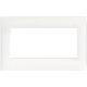 PLACCA CURVA 4 PULSANTI RESINA MATIX INTERLINK - BTICINO 123045BA product photo Photo 02 2XS