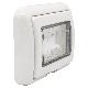 COPERCHIO IDROBOX BIANCO IP55 PER 503E 3 MODULI LIVING LIGHT LUNA - BTICINO 24603N product photo Photo 03 2XS