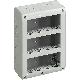 CUSTODIA IP40 12 POSTI VERTICALE BASE + COPERCHIO IDROBOX MATIX - BTICINO 25412V product photo Photo 02 2XS