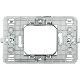 SUPPORTO A 2 MODULI CENTRATI MATIX - BTICINO 503S/2A product photo Photo 02 2XS