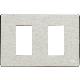 PLACCA 2 POSTI OXIDAL MATIX AVORIO MAGIC TT - BTICINO 503/2A/X product photo Photo 02 2XS