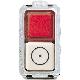 PULSANTE + PORTALAMPADA 24V ROSSO MAGIC - BTICINO 5057R product photo Photo 02 2XS