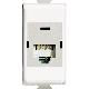 MAGIC-COONETTORE RJ45 110IDC UTP CAT6 - BTICINO 5962C6 - BTICINO 5962C6 - BTICINO 5962C6 product photo Photo 01 2XS
