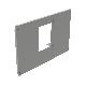 PANNELLO M1600 ORIZZONTALE FISSO L600 CR - BTICINO 954113CM product photo Photo 01 2XS