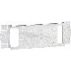 PIASTRA DI FISSAGGIO PER M160-250 FISSI ORIZZONTALI IN QUADRI E ARMADI LDX800, MDX800 E HDX L=600 - BTICINO 9541P/02 product photo Photo 02 2XS