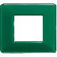 MATIX - PLACCA 2P COLORS SMERALDO - BTICINO AM4802CVS - BTICINO AM4802CVS product photo Photo 01 2XS