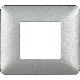 matix - placca 2 posti silver - BTICINO AM4802MSL product photo Photo 02 2XS