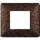 matix - placca 2 posti marrone caffe - BTICINO AM4802TGG product photo Photo 01 2XS