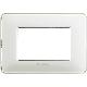 matix - placca 3 posti colors ghiaccio - BTICINO AM4803CBN product photo Photo 02 2XS