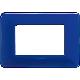matix - placca 3 posti colors cobalto - BTICINO AM4803CBU product photo Photo 02 2XS