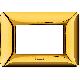 matix - placca 3 posti oro lucido - BTICINO AM4803GOR product photo Photo 02 2XS