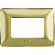matix - placca 3 posti oro satinato - BTICINO AM4803GOS product photo Photo 02 2XS