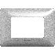 matix - placca 3 posti silver - BTICINO AM4803MSL product photo Photo 02 2XS