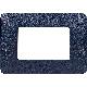 matix - placca 3 posti blu mercurio - BTICINO AM4803TBM product photo Photo 02 2XS